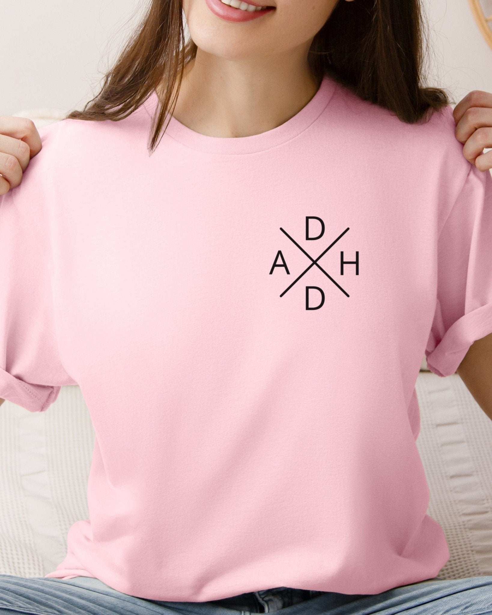 Autism T-Shirt - ADHD Cross Tee - Daily Bloom