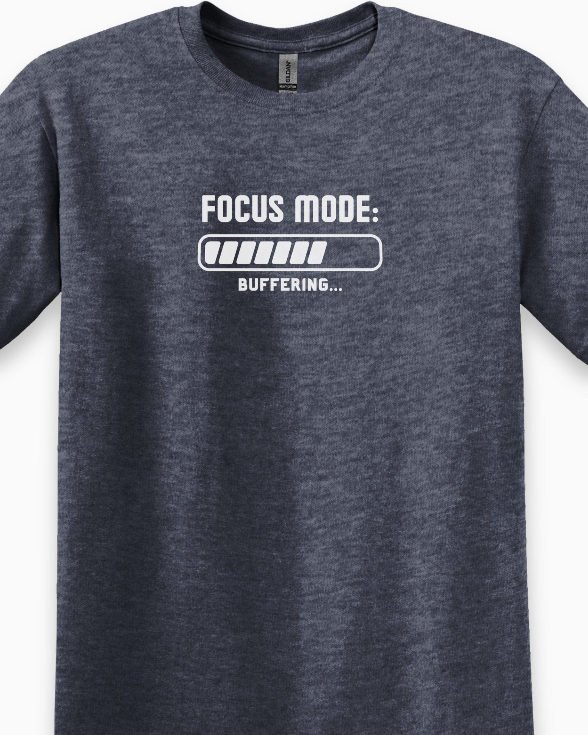 Autism T-Shirt By Daily Bloom ADHD Focus Mode Buffering Tee