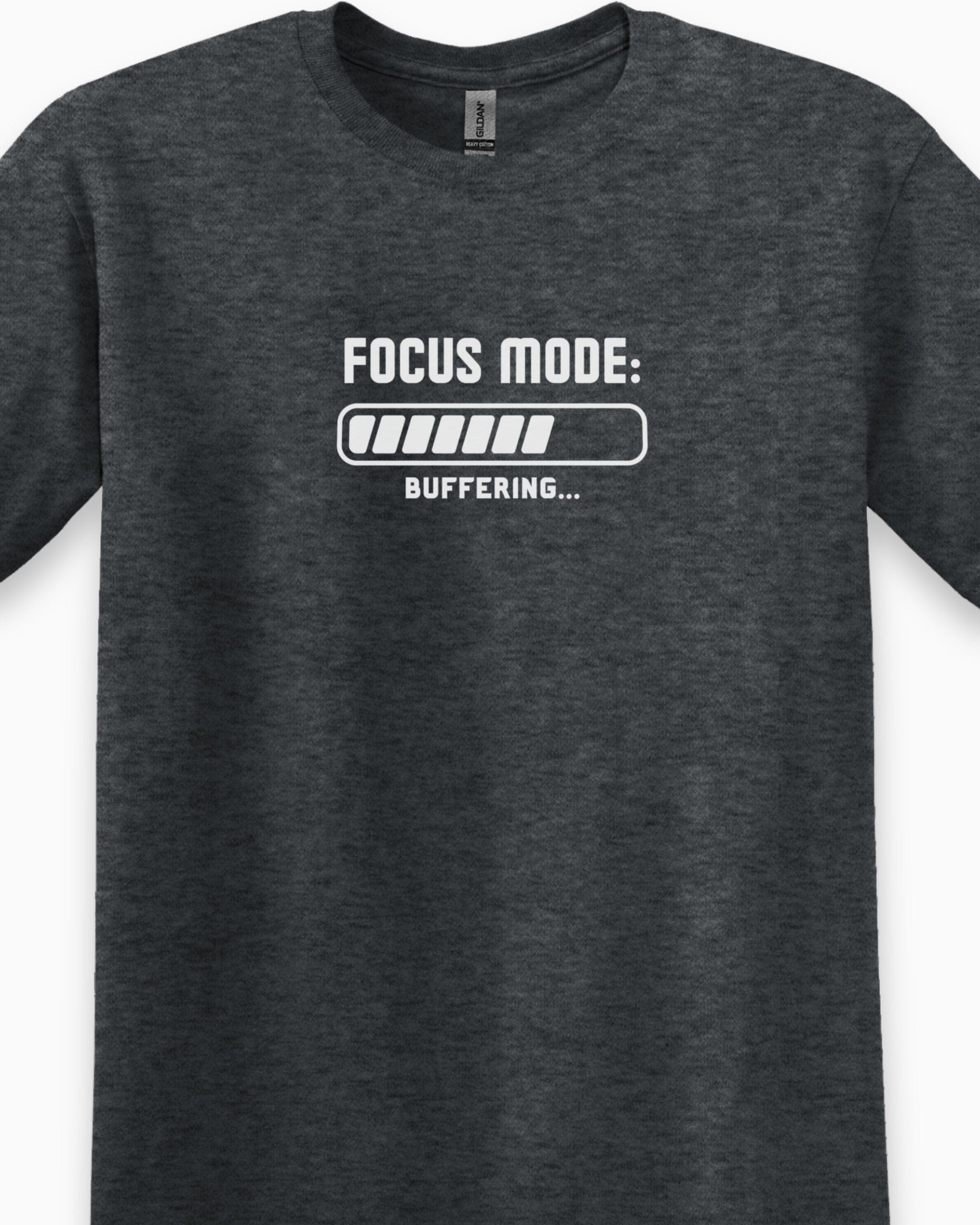 Autism T-Shirt By Daily Bloom ADHD Focus Mode Buffering Tee
