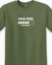 Autism T-Shirt By Daily Bloom ADHD Focus Mode Buffering Tee