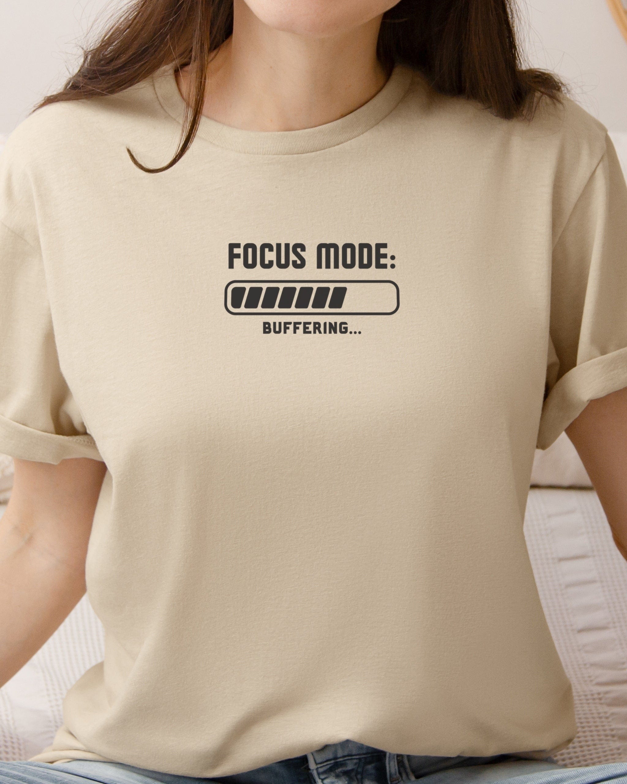 Autism T-Shirt By Daily Bloom ADHD Focus Mode Buffering Tee