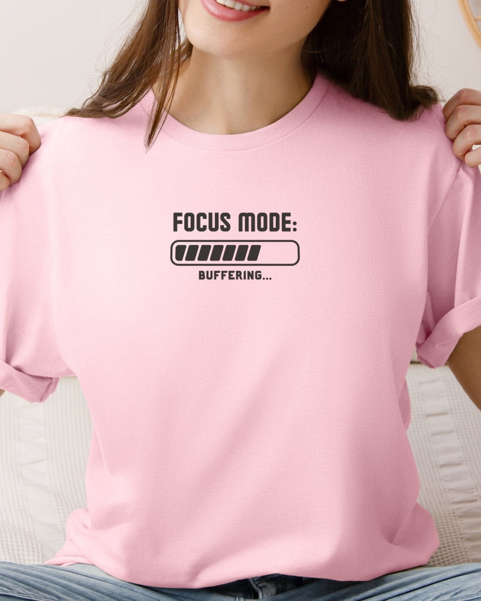 Autism T-Shirt - ADHD Focus Mode Buffering Tee - Daily Bloom