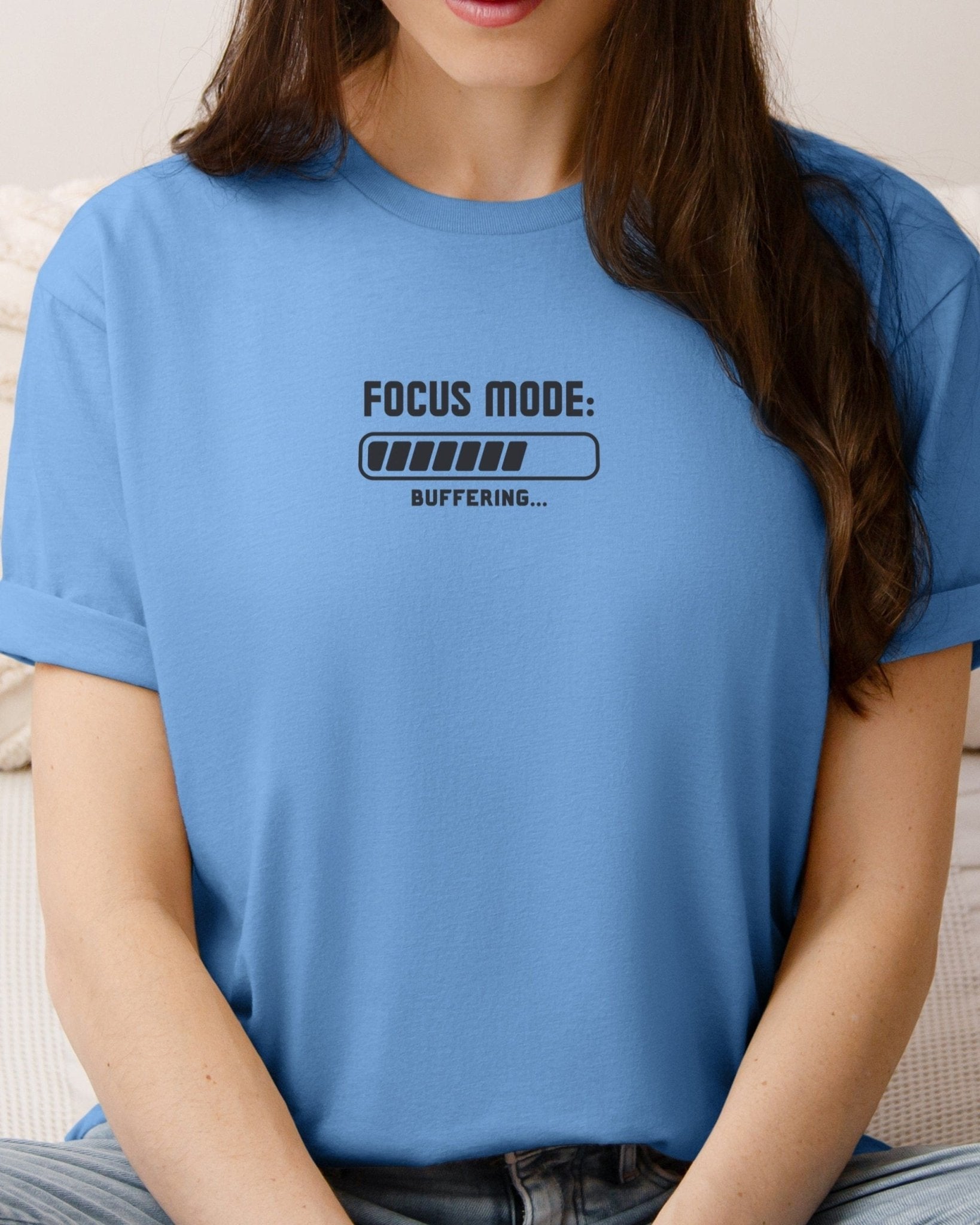 Autism T-Shirt - ADHD Focus Mode Buffering Tee - Daily Bloom