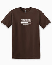Autism T-Shirt By Daily Bloom ADHD Focus Mode Buffering Tee Dark Chocolate / S