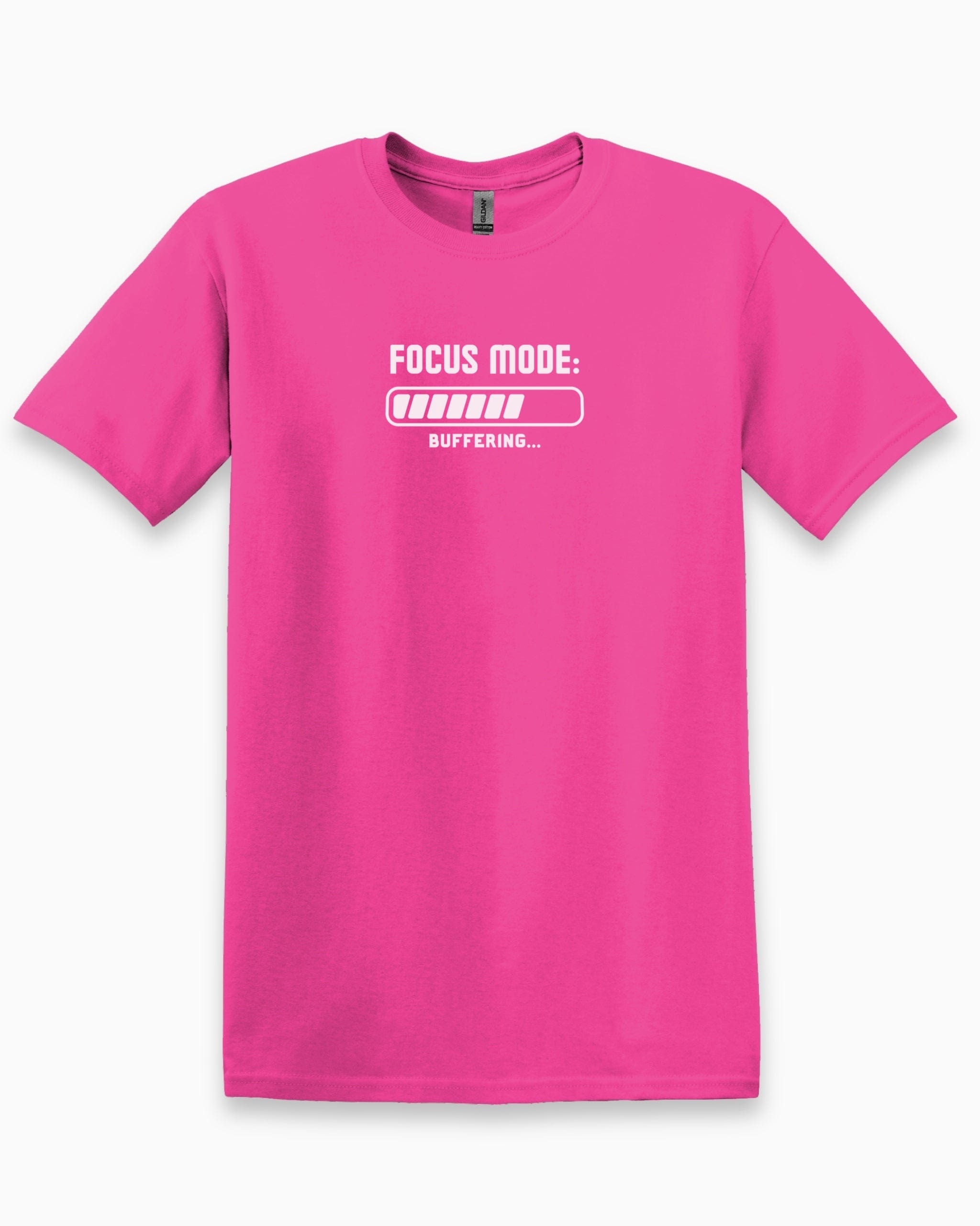 Autism T-Shirt By Daily Bloom ADHD Focus Mode Buffering Tee Heliconia / S