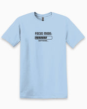 Autism T-Shirt By Daily Bloom ADHD Focus Mode Buffering Tee Light Blue / S