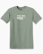 Autism T-Shirt By Daily Bloom ADHD Focus Mode Buffering Tee Sage / S