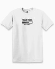 Autism T-Shirt By Daily Bloom ADHD Focus Mode Buffering Tee White / S