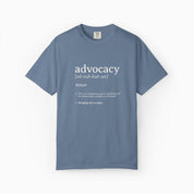 Autism T-Shirt By Daily Bloom Advocacy Definition Comfort Colors Tee Blue Jean / S