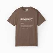 Autism T-Shirt By Daily Bloom Advocacy Definition Comfort Colors Tee Espresso / S