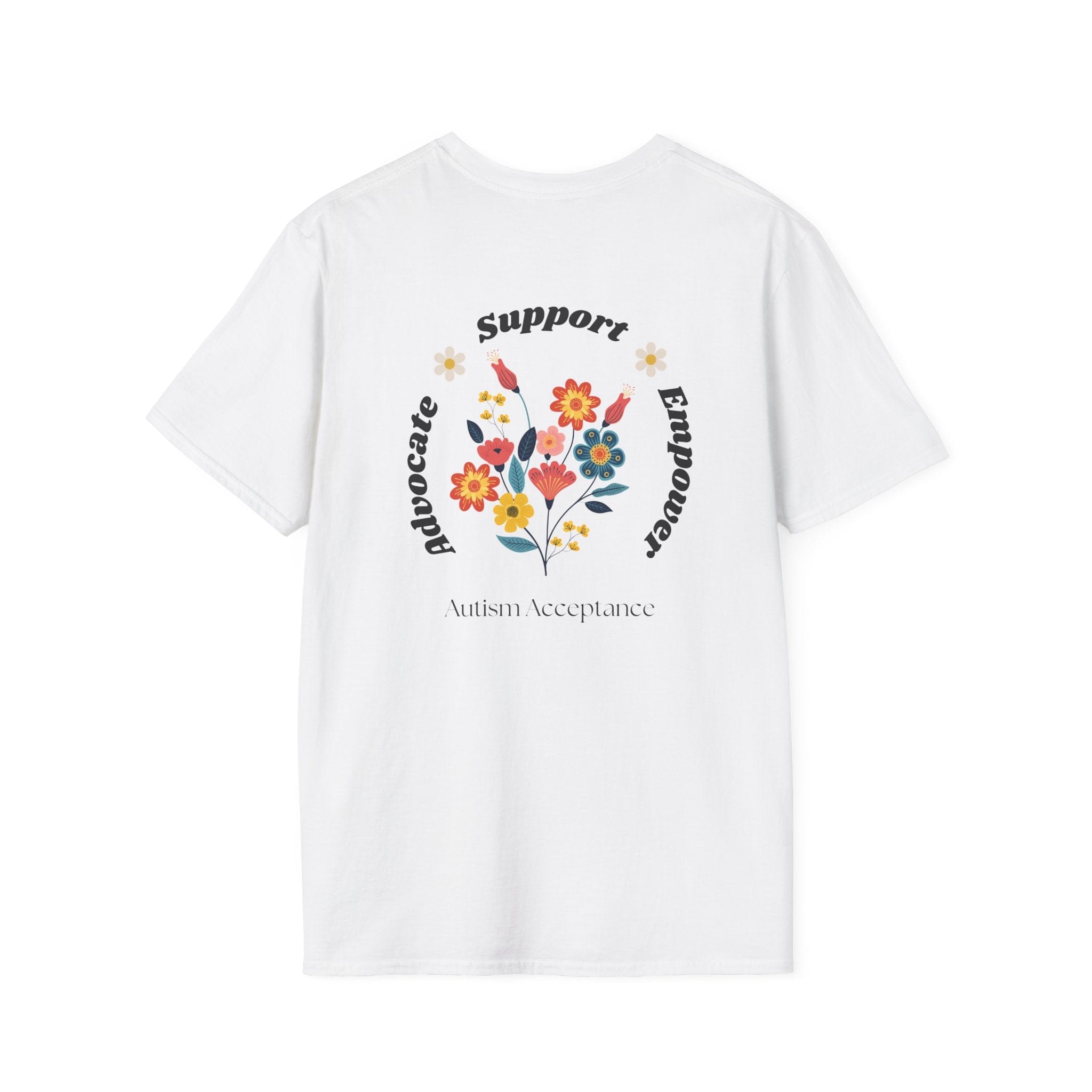 Autism T-Shirt - Advocate Support Empower Tee - The Joshua School - Daily Bloom