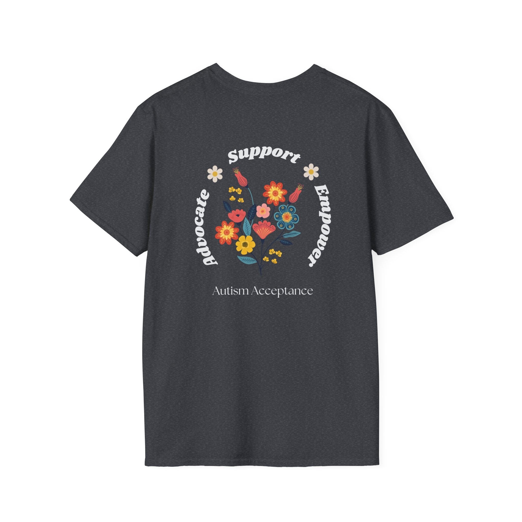 Autism T-Shirt - Advocate Support Empower Tee - The Joshua School - Daily Bloom