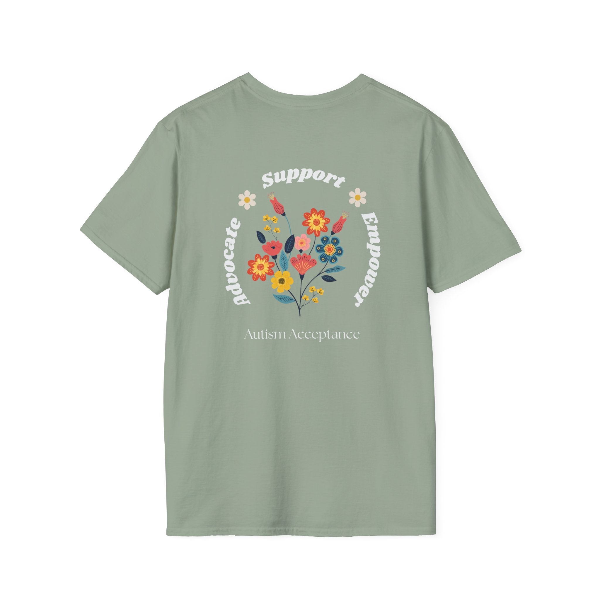 Autism T-Shirt - Advocate Support Empower Tee - The Joshua School - Daily Bloom