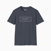 Autism T-Shirt By Daily Bloom Aunt Box Tee Heather Navy / S