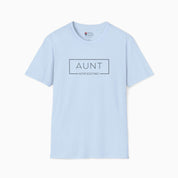 Autism T-Shirt By Daily Bloom Aunt Box Tee Light Blue / S