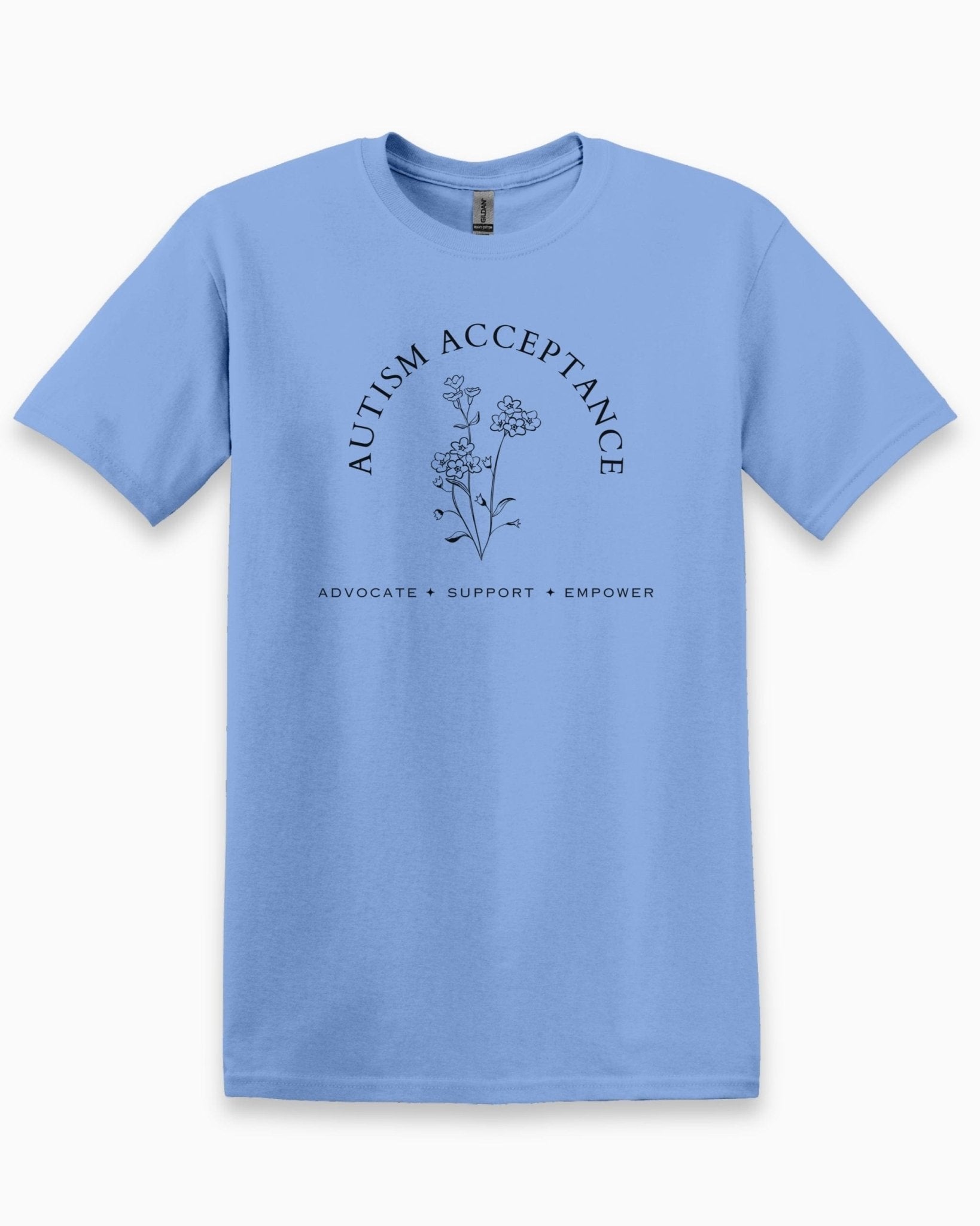 Autism T-Shirt - Autism Acceptance - Advocate Support Empower Tee - Daily Bloom