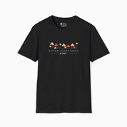Autism T-Shirt By Daily Bloom Autism Acceptance Aunt Tee Black / S