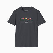 Autism T-Shirt By Daily Bloom Autism Acceptance Aunt Tee Dark Heather Grey / S