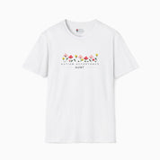Autism T-Shirt By Daily Bloom Autism Acceptance Aunt Tee White / S