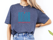 Autism Acceptance Retro Blue Tee-Neurodiversity, ADHD & Autism Awareness & Acceptance T-Shirt by Daily Bloom
