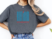 Autism Acceptance Retro Blue Tee-Neurodiversity, ADHD & Autism Awareness & Acceptance T-Shirt by Daily Bloom