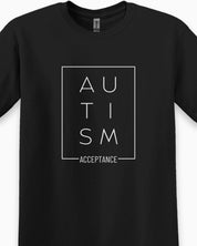 Autism Acceptance Box Tee-Neurodiversity, ADHD & Autism Awareness & Acceptance T-Shirt by Daily Bloom