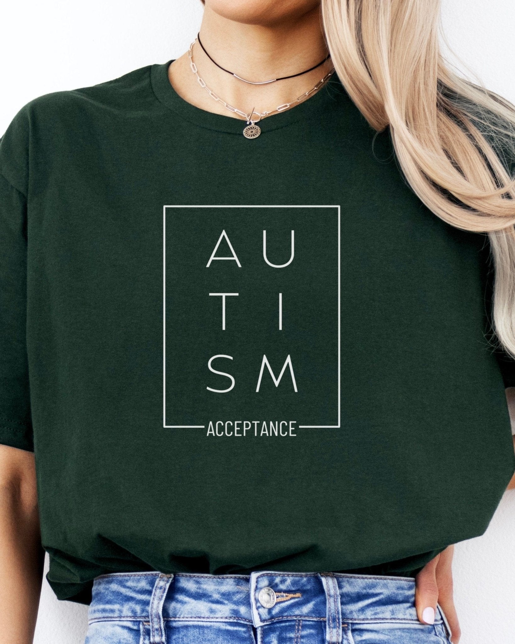 Autism T-Shirt - Autism Acceptance Box Tee - Daily Bloom