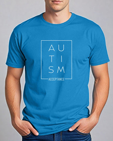 Autism T-Shirt - Autism Acceptance Box Tee - Daily Bloom