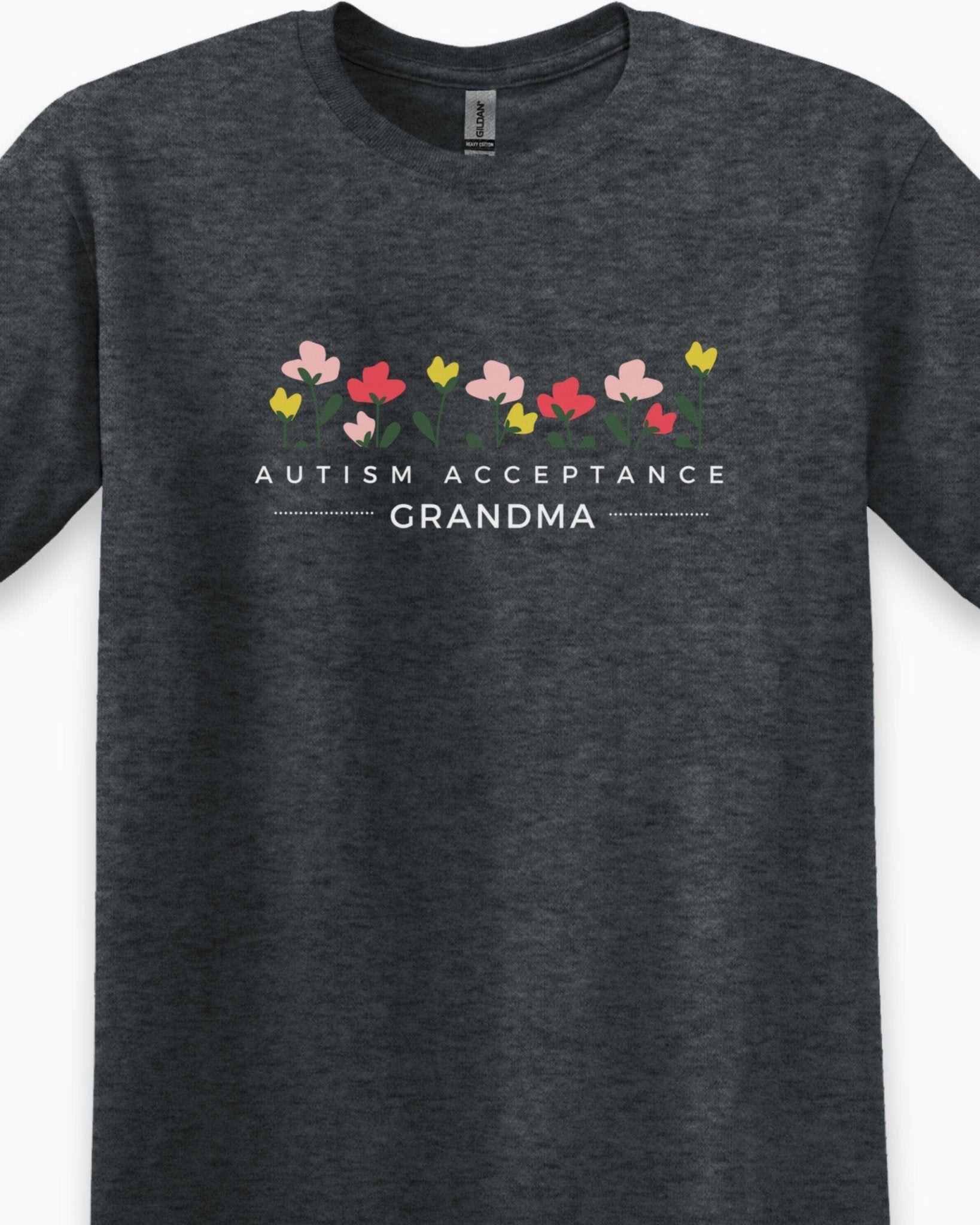 Autism T-Shirt - Autism Acceptance Grandma Tee - Daily Bloom