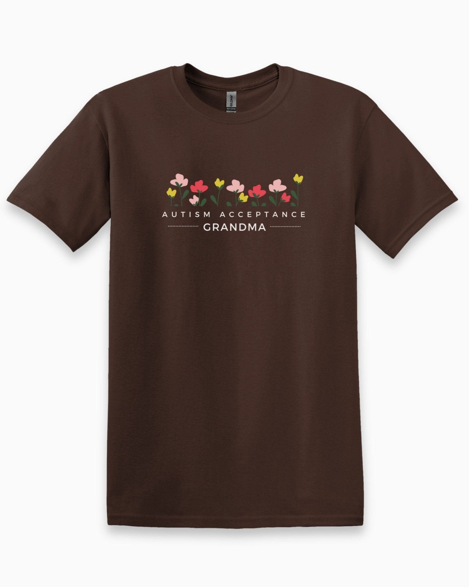 Autism T-Shirt - Autism Acceptance Grandma Tee - Daily Bloom