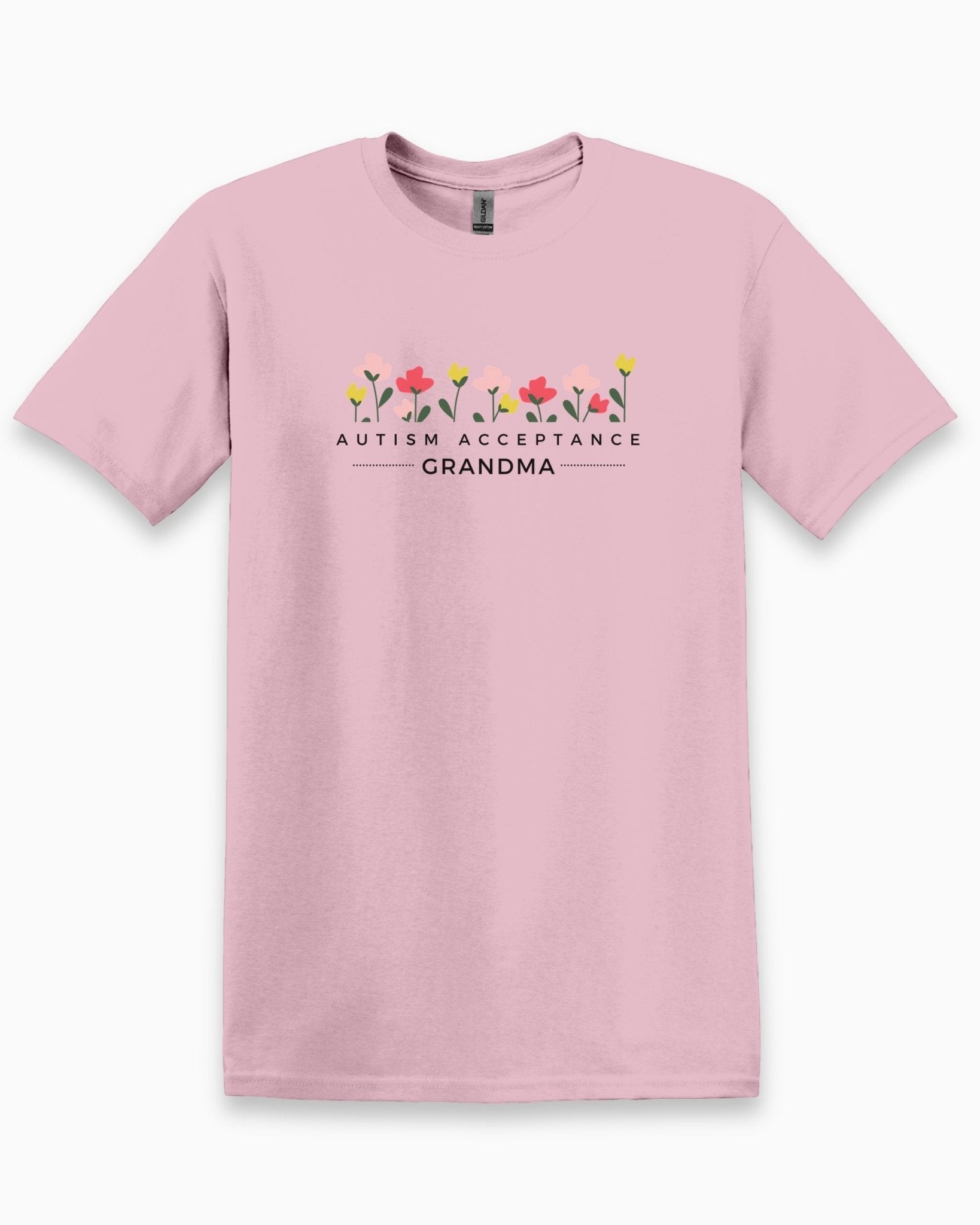 Autism T-Shirt - Autism Acceptance Grandma Tee - Daily Bloom