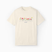 Autism T-Shirt By Daily Bloom Autism Acceptance Mom Comfort Colors Tee Ivory / S