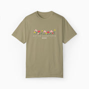 Autism T-Shirt By Daily Bloom Autism Acceptance Mom Comfort Colors Tee Khaki / S