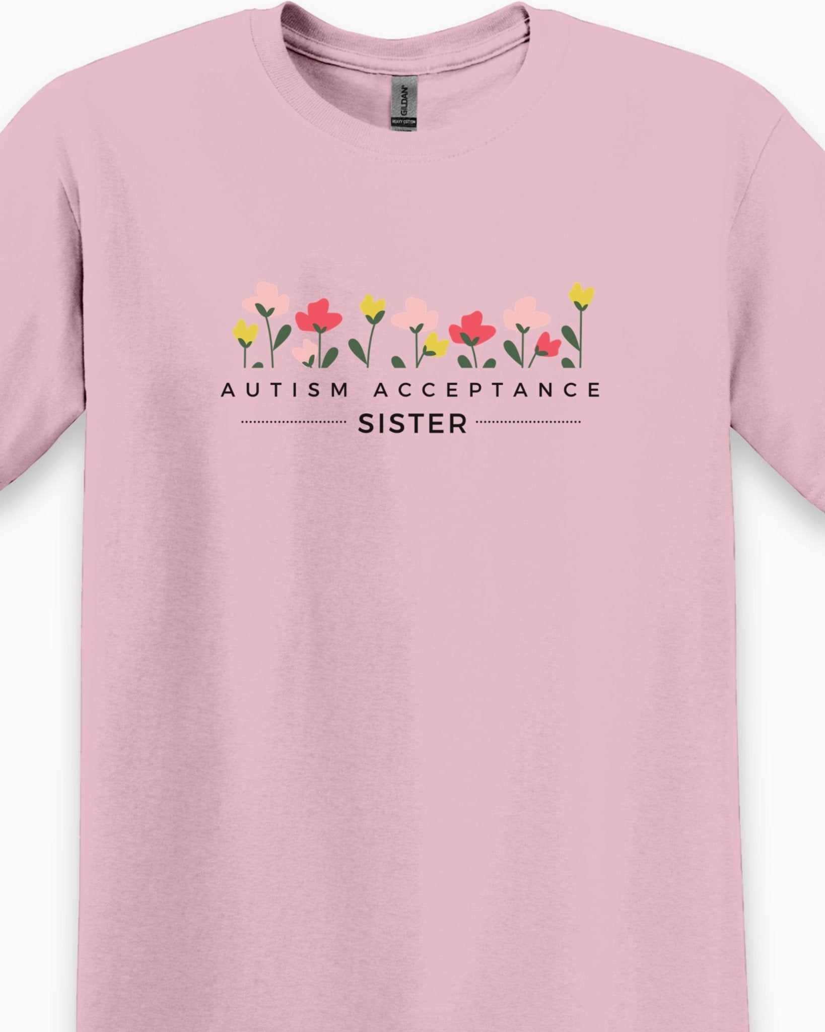 Autism T-Shirt - Autism Acceptance Sister Tee - Daily Bloom