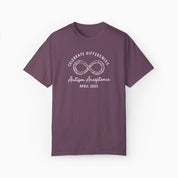 Autism T-Shirt By Daily Bloom Autism Awareness 2025 - Celebrate Differences Comfort Colors T-Shirt Berry / S