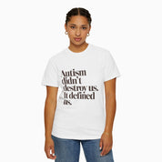 Autism T-Shirt By Daily Bloom Autism Didn't Destroy Us Comfort Colors Tee