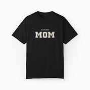 Autism T-Shirt By Daily Bloom Autism Mom College Comfort Colors Tee Black / S