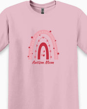 Autism Mom Rainbow Tee-Neurodiversity, ADHD & Autism Awareness & Acceptance T-Shirt by Daily Bloom