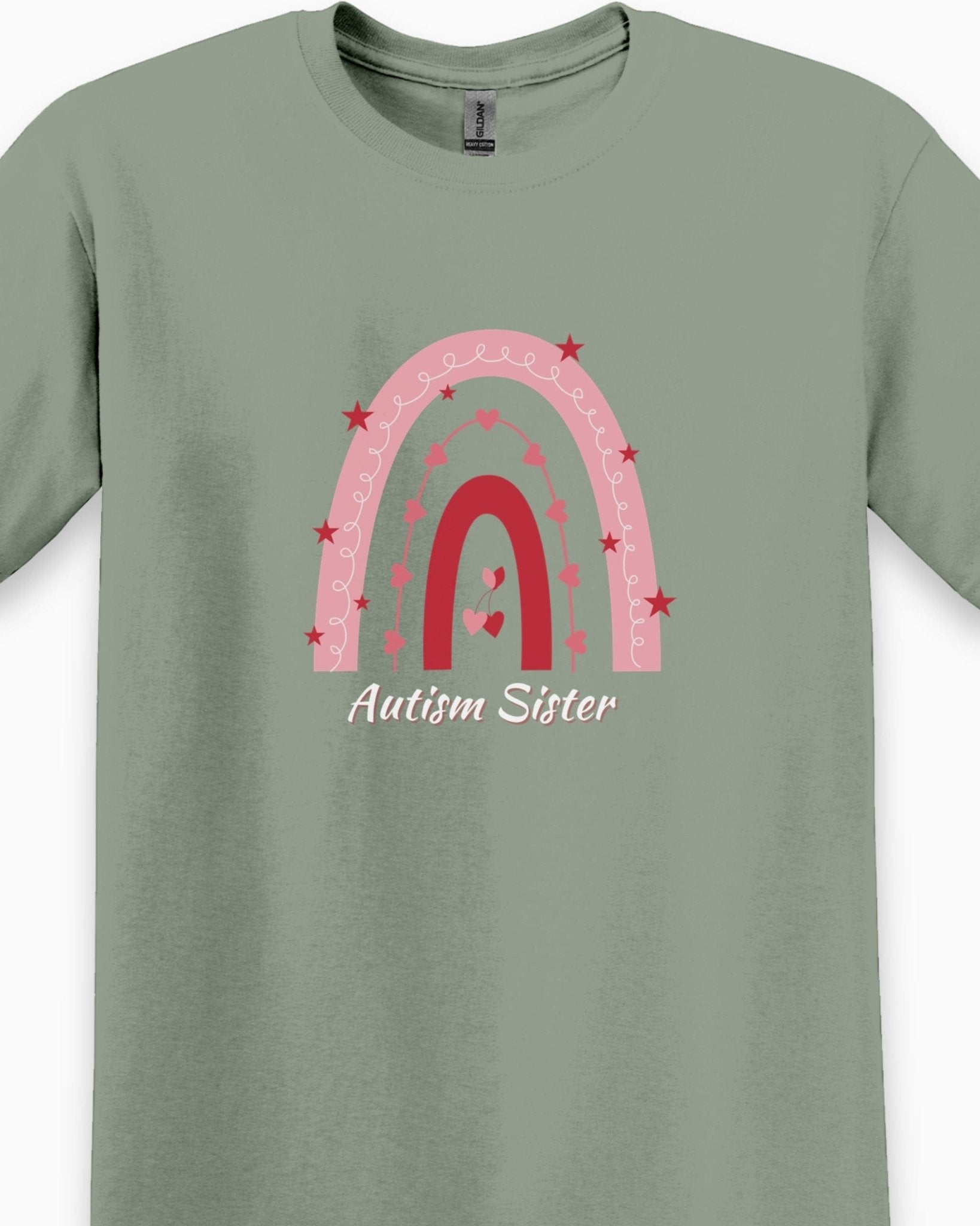 Autism T-Shirt - Autism Sister Rainbow Tee - Daily Bloom