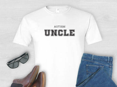 Autism T-Shirt - Autism Uncle College Tee - Daily Bloom