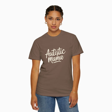 Autism T-Shirt - Autistic Mama Comfort Colors Tee - Daily Bloom