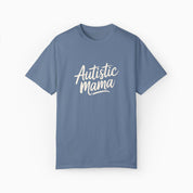 Autism T-Shirt By Daily Bloom Autistic Mama Comfort Colors Tee Blue Jean / S