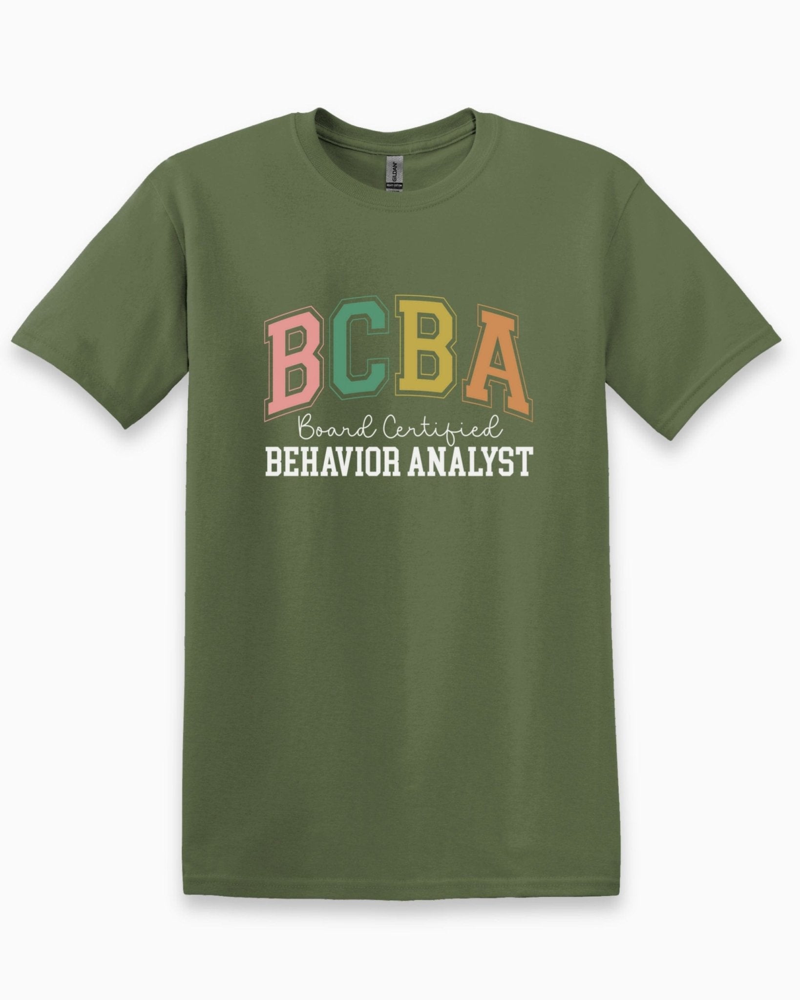 Autism T-Shirt - BCBA - Board Certified Behavior Analyst College Style Tee - Daily Bloom