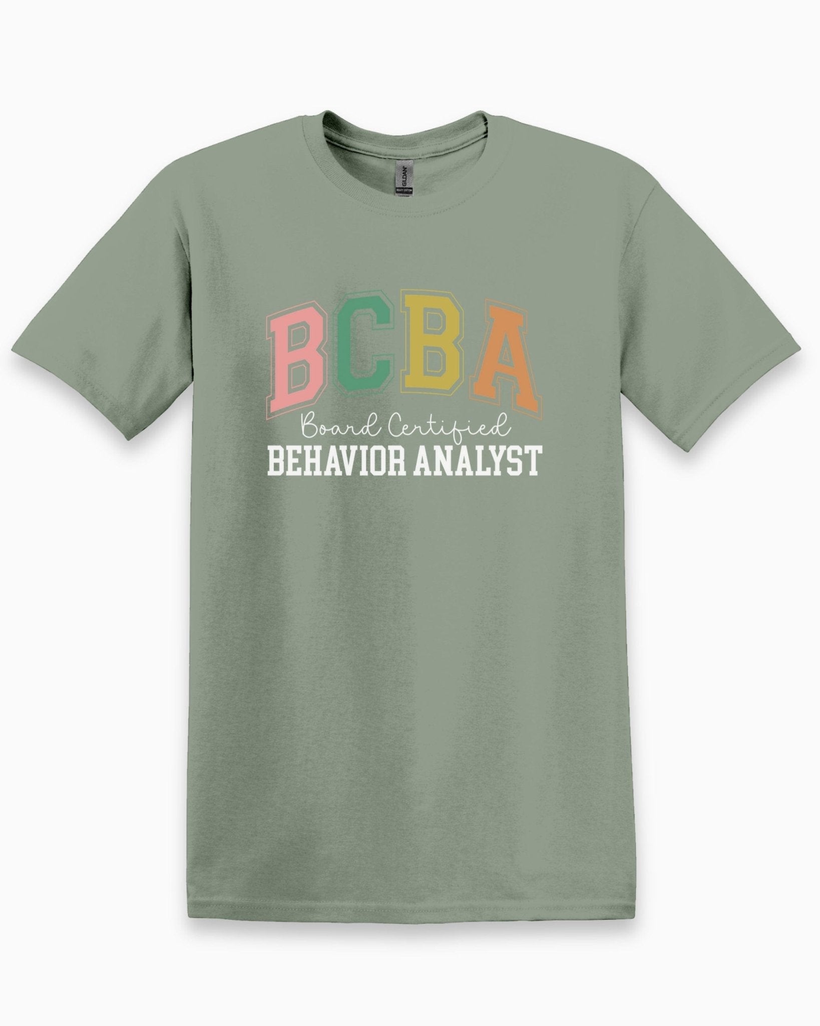 Autism T-Shirt - BCBA - Board Certified Behavior Analyst College Style Tee - Daily Bloom