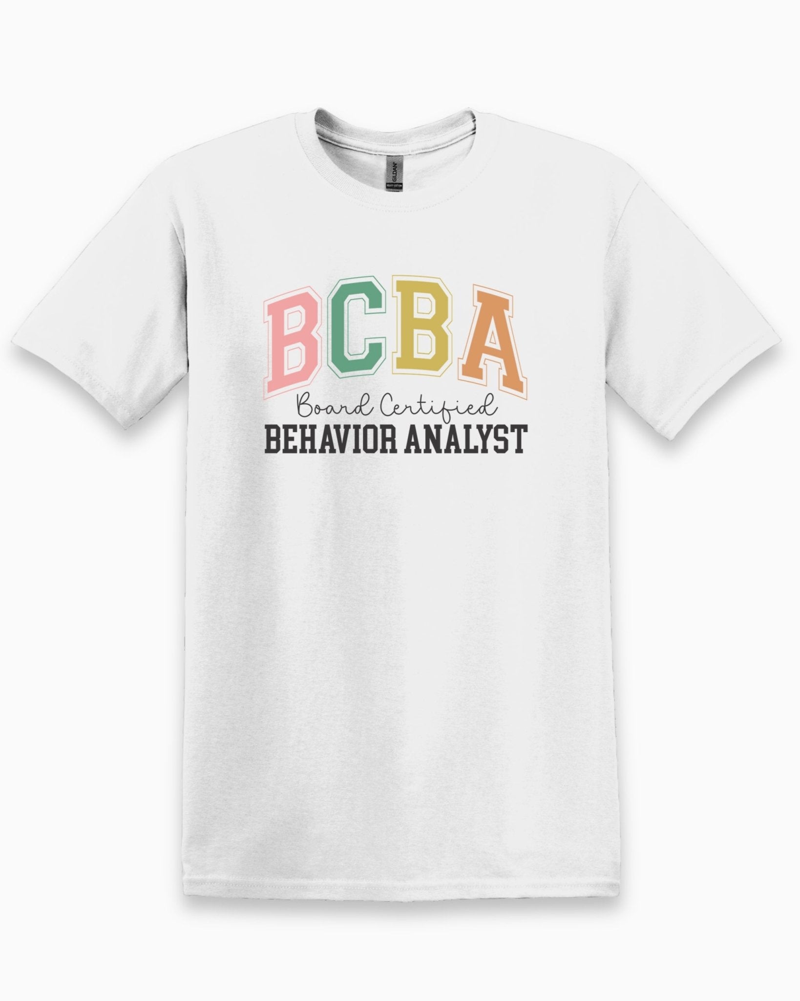 Autism T-Shirt - BCBA - Board Certified Behavior Analyst College Style Tee - Daily Bloom