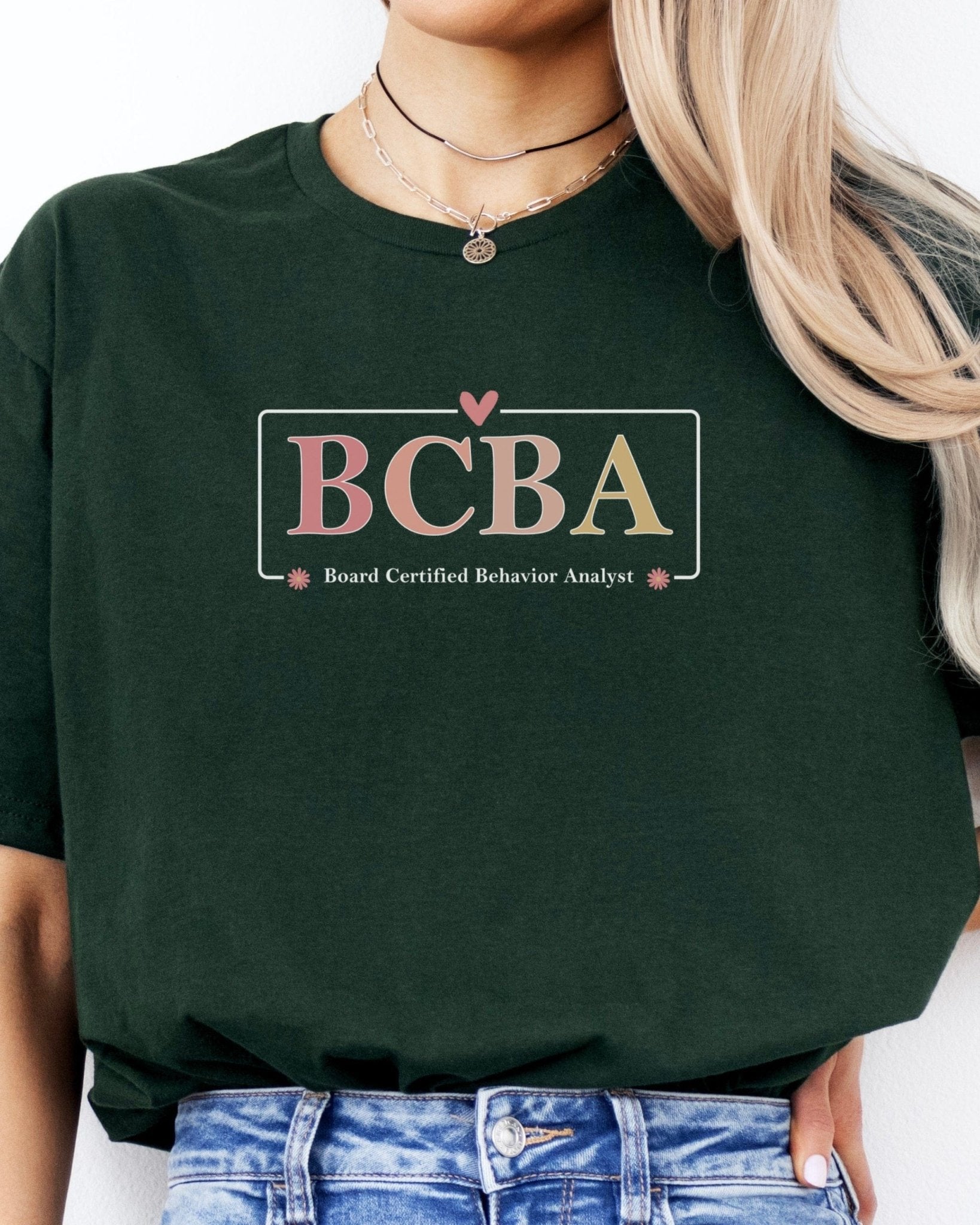 Autism T-Shirt - BCBA Outline Tee - Daily Bloom
