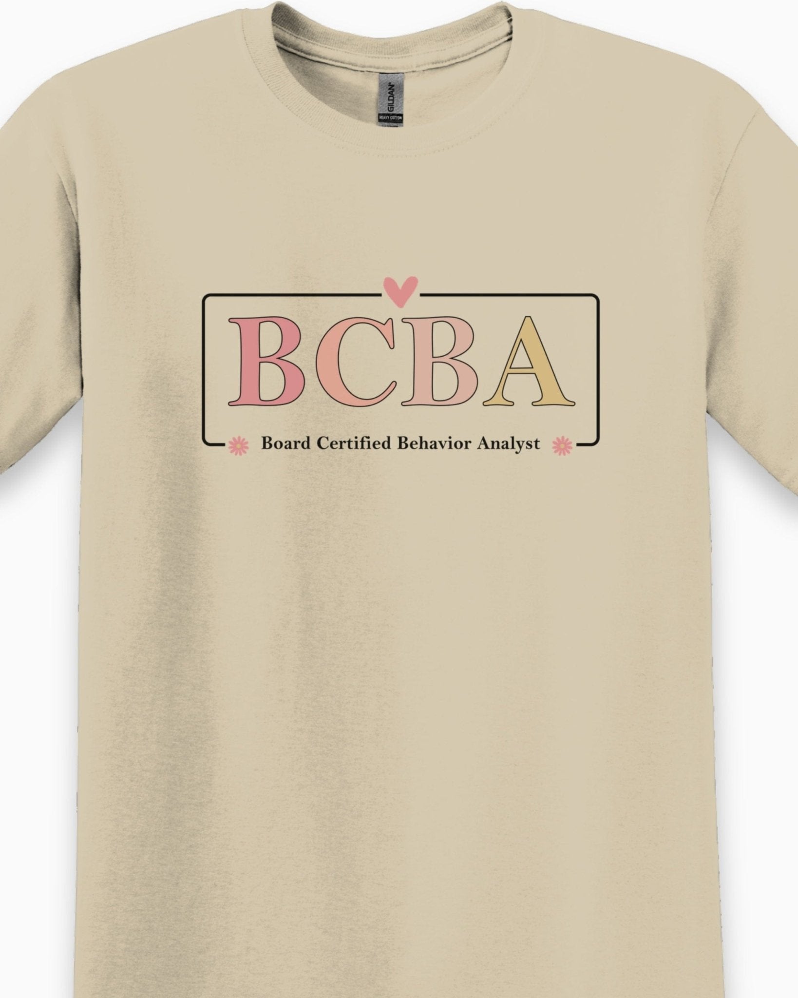 Autism T-Shirt - BCBA Outline Tee - Daily Bloom