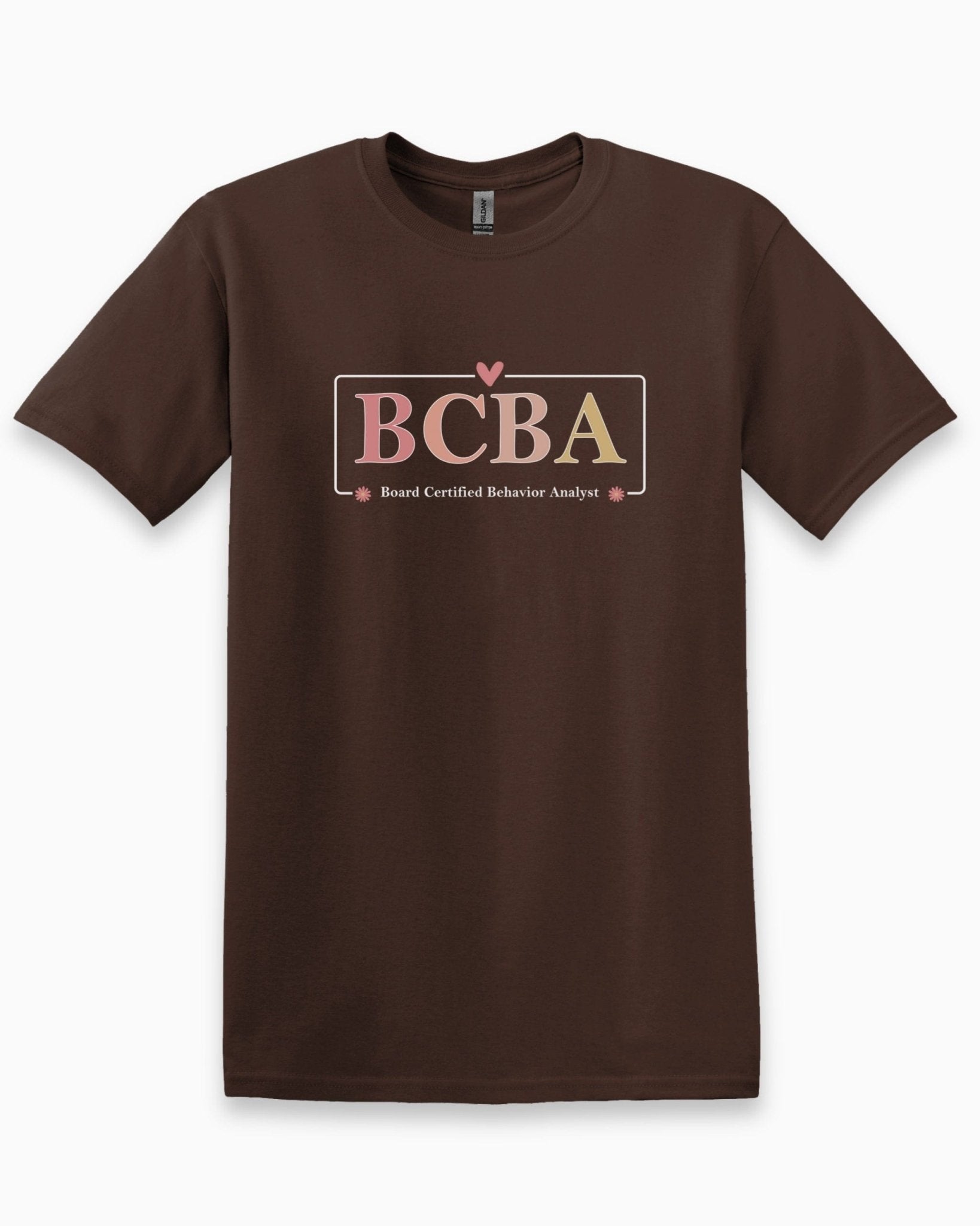Autism T-Shirt - BCBA Outline Tee - Daily Bloom