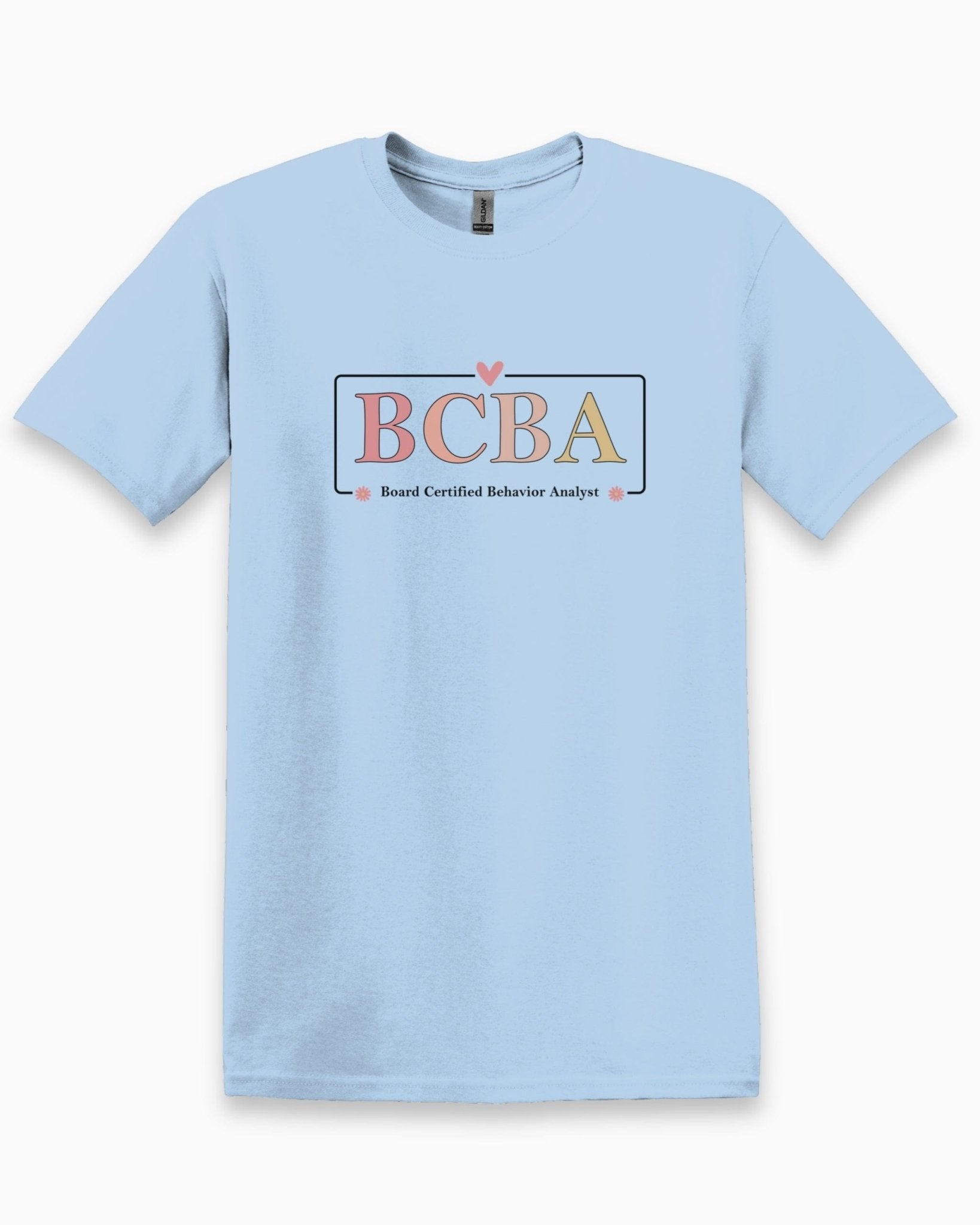 Autism T-Shirt - BCBA Outline Tee - Daily Bloom