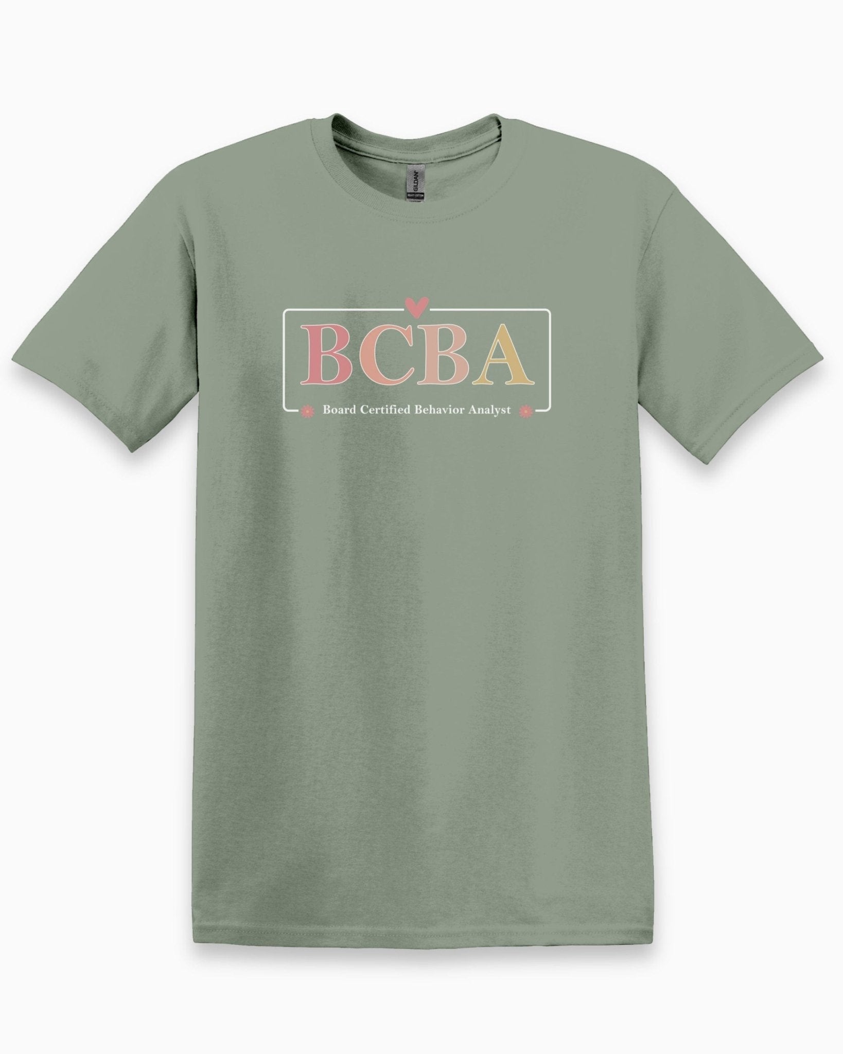Autism T-Shirt - BCBA Outline Tee - Daily Bloom